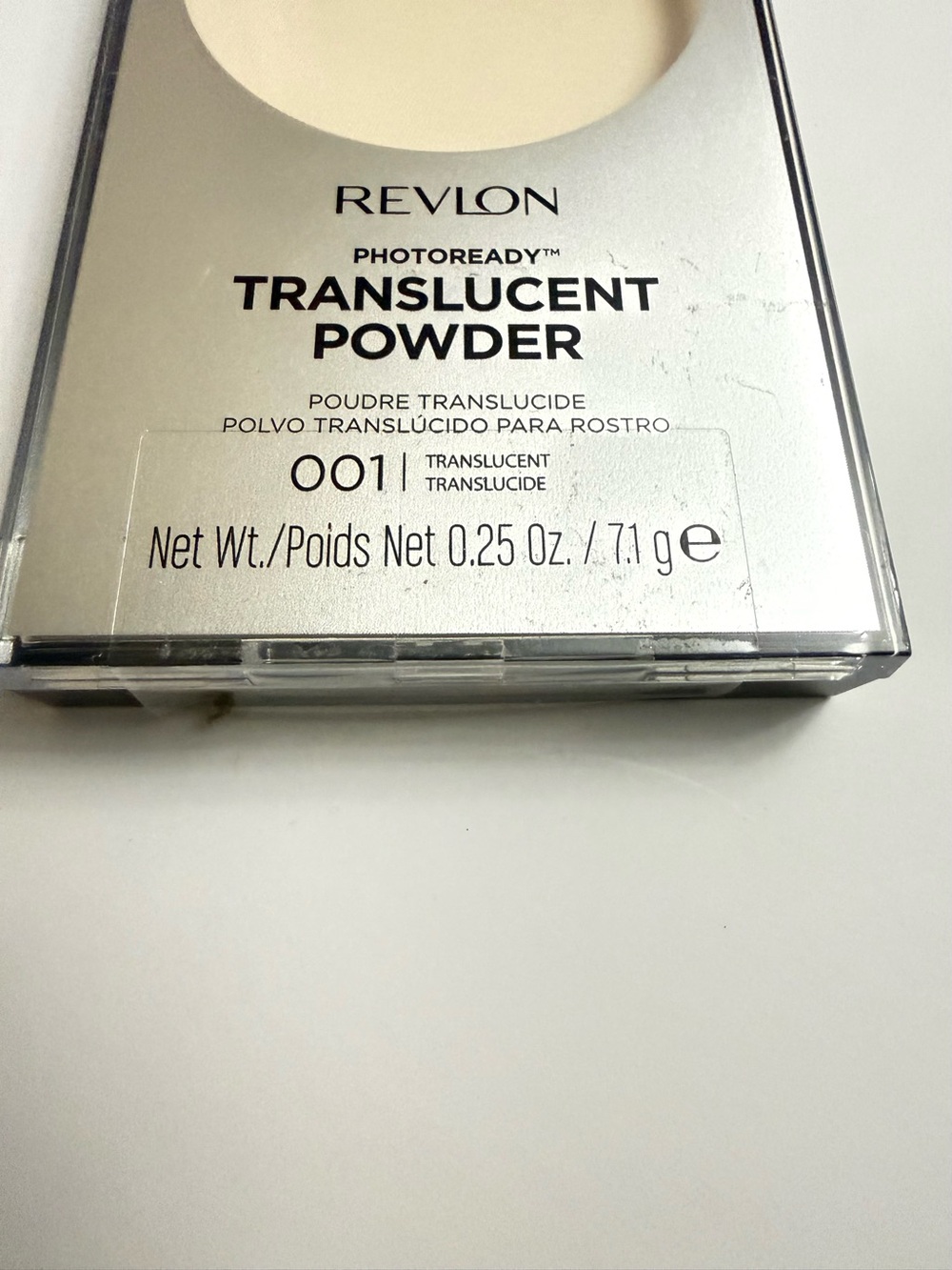 Revlon Photoready Translucent 001 Powder w/ Brush 0.25oz New Sealed - Picture 3 of 4